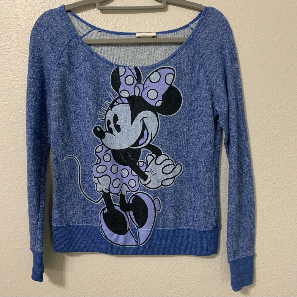Vintage Disney Parks Minnie Mouse Womens Top